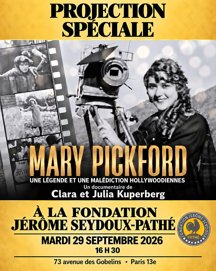Mary Pickford : projection spéciale à la Fondation Jérôme Seydoux-Pathé